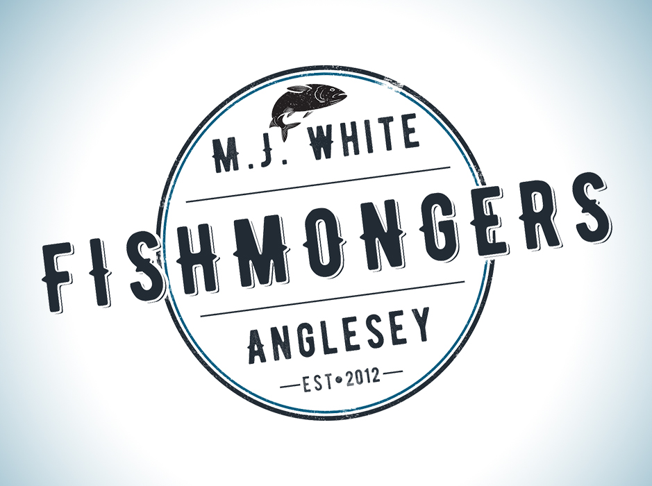 fishmonger branding design by Steve Small